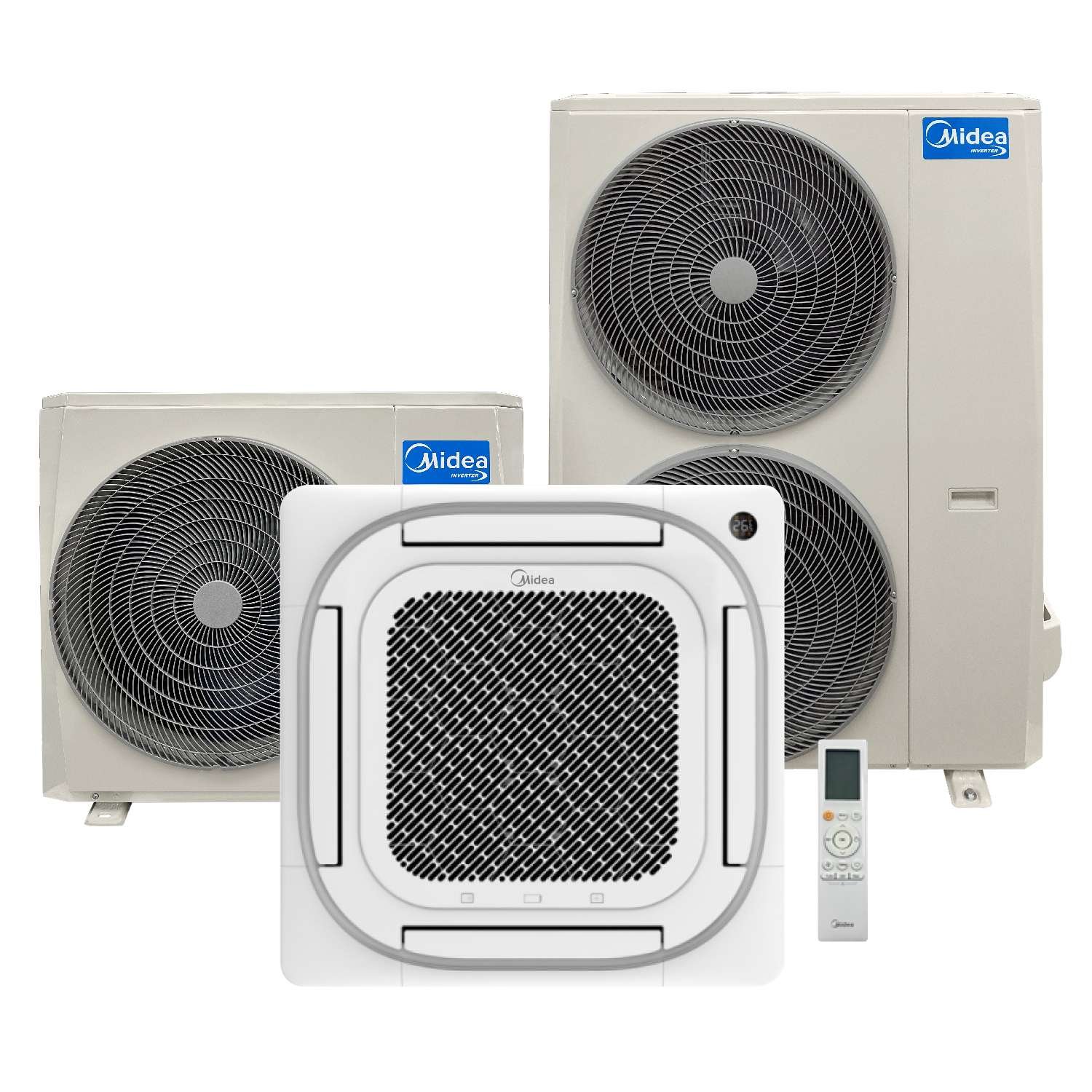 Aire Acondicionado Tipo Cassette Inverter Midea